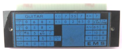 Ems-Guitar Prestopatch